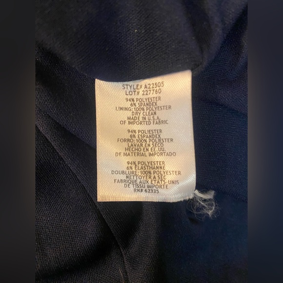 Betsy & Adam Formal Navy blue dress - Picture 5 of 5